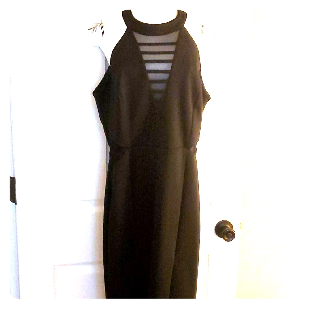 Sexy black dress